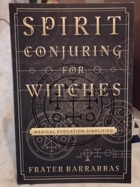 Spirit Conjuring for Witches by Frater Barrabbas Llewellyn Book Pagan Craft NWT